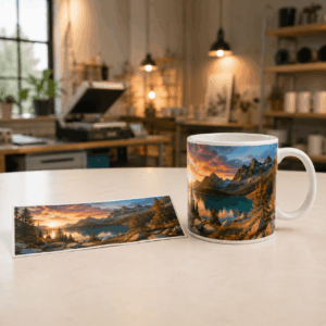 Sublimations-Transfer Tassenformat